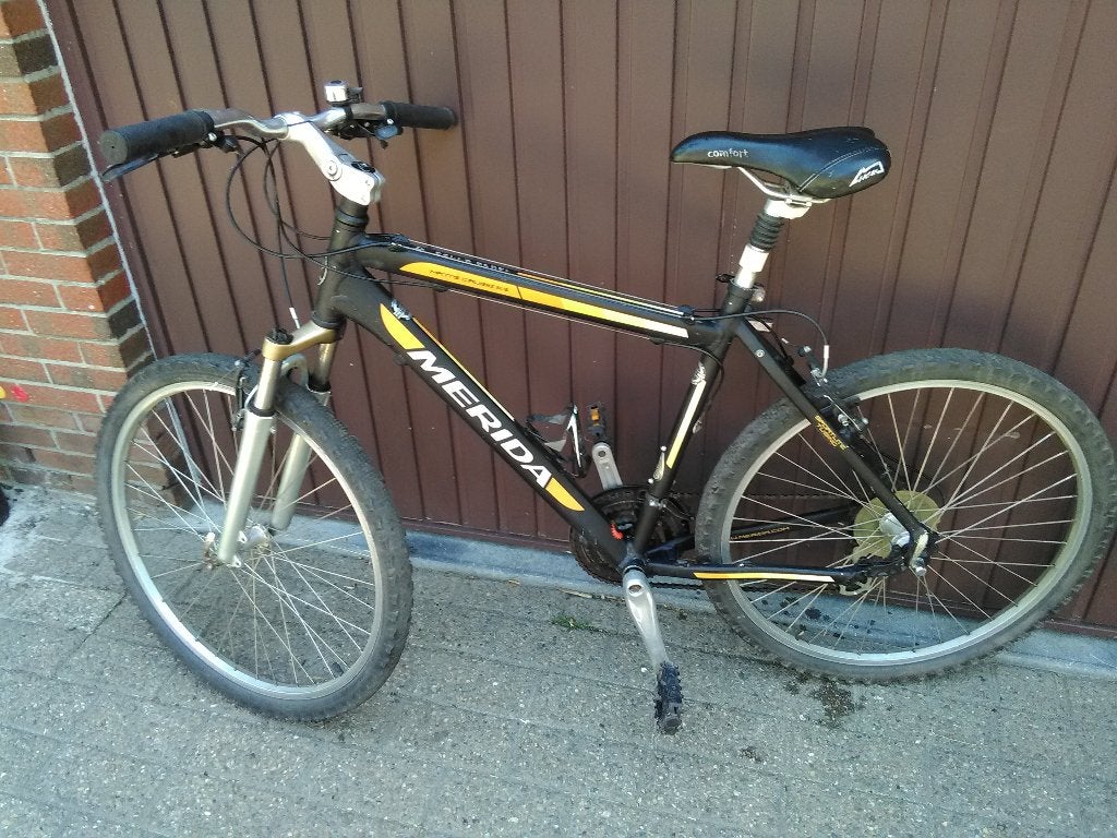 MERIDA MOUNTAINBIKE, Fietsen en Brommers, Fietsen | Mountainbikes en ATB, Ophalen, Gebruikt, Hardtail, Merida