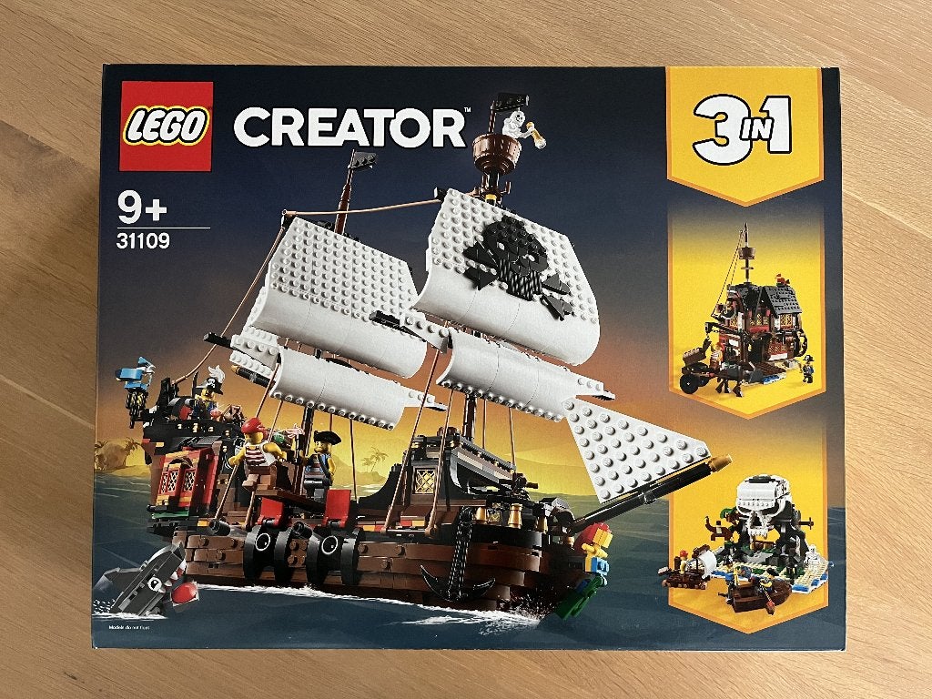 LEGO Creator 31109 Le bateau pirate | NEUF, Neuf, Enlèvement ou Envoi, Lego, Ensemble complet