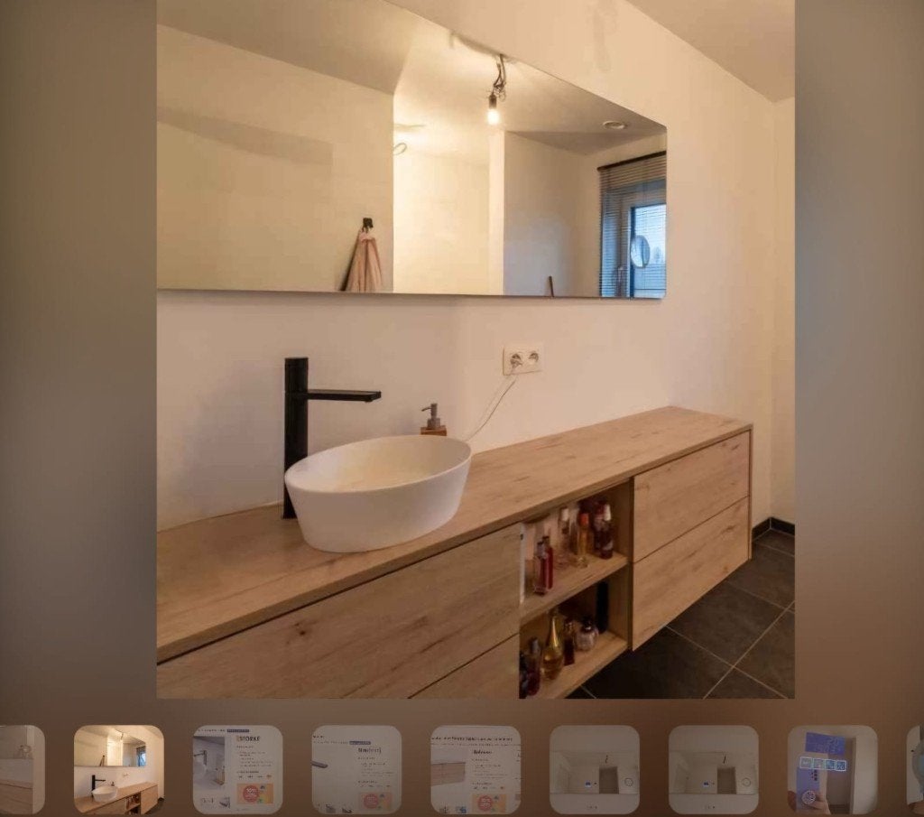 Smart LED Badkamerspiegel XXL (160 x 70 cm), Huis en Inrichting, Badkamer | Badkamermeubels, Ophalen