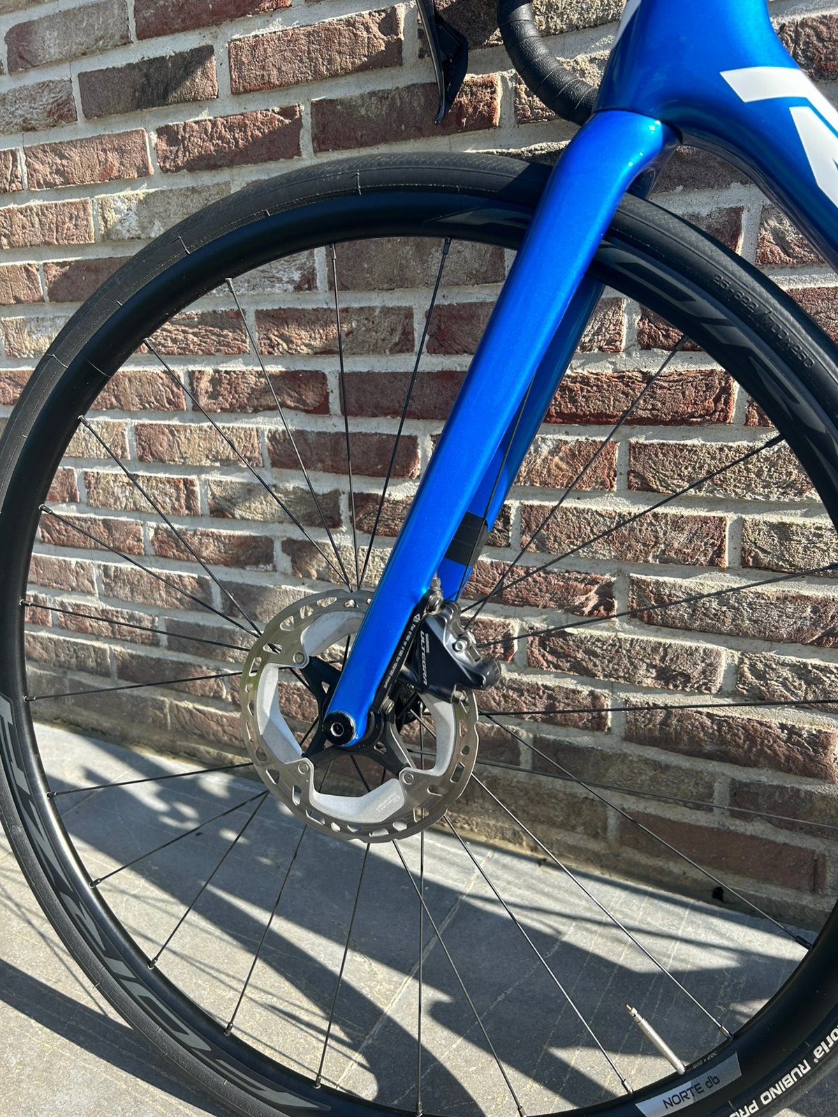 Ridley helium fiets te koop, 28 inch, Gebruikt, 10 tot 15 versnellingen, Schijfrem