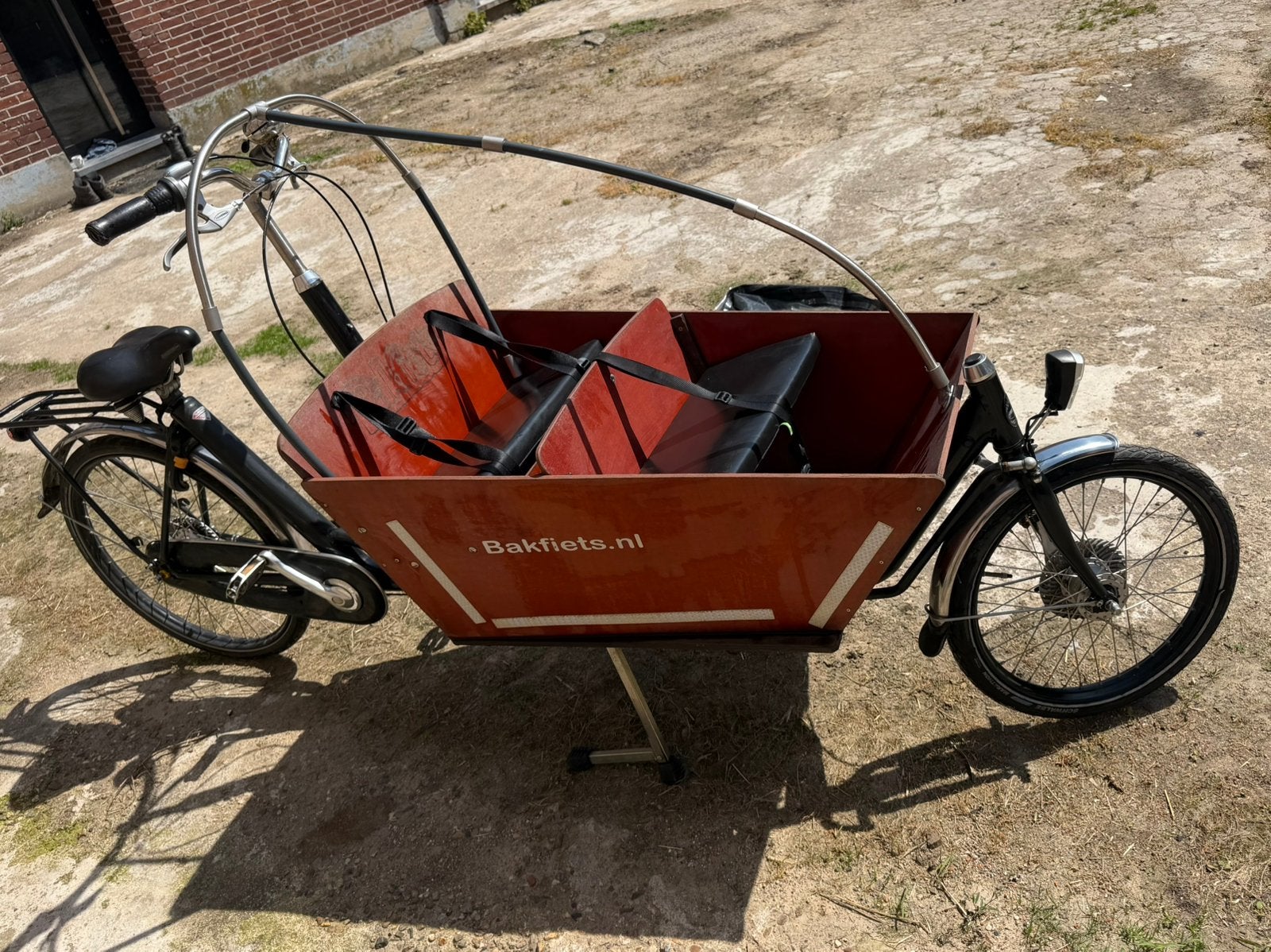 NIET elektrisch aangedreven bakfiets., Ophalen, Zo goed als nieuw, 4 kinderen of meer, Overige merken