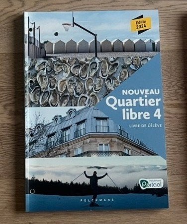 Nouveau Quartier libre 4 Pelckmans Portaal, Livres, Livres scolaires, Comme neuf, Français, Secondaire, Enlèvement
