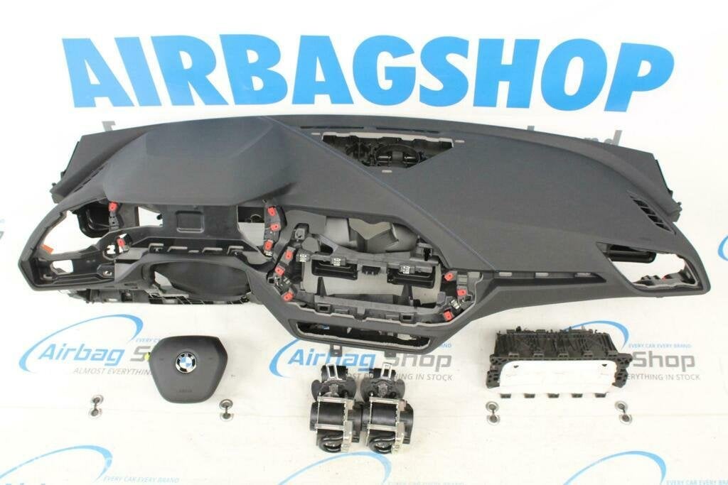 Airbag kit Tableau de bord couture bleu BMW 2 serie F44, Gebruikt, Ophalen of Verzenden