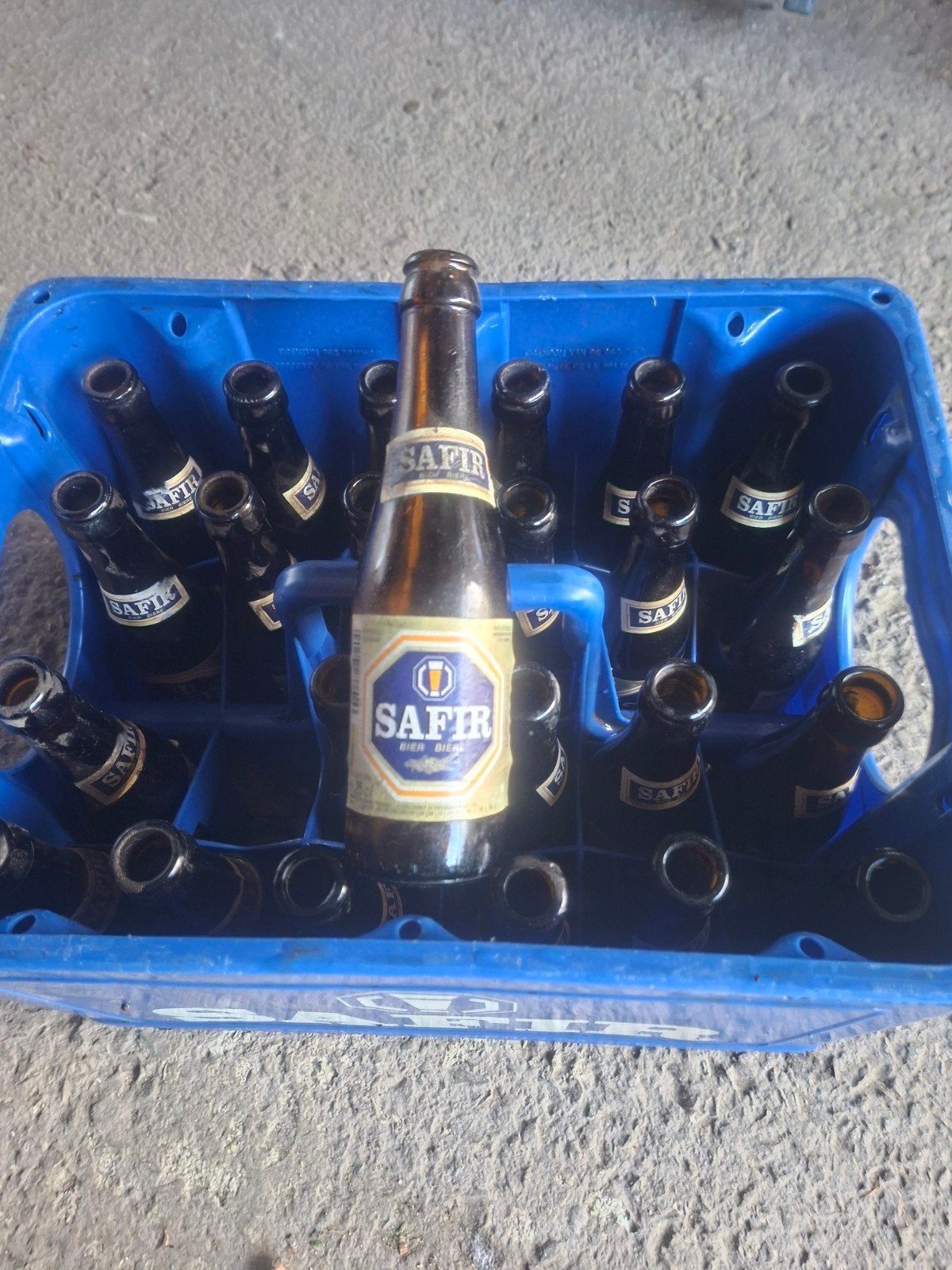 Bak safir jaren 90, Verzamelen, Ophalen, Flesje(s)