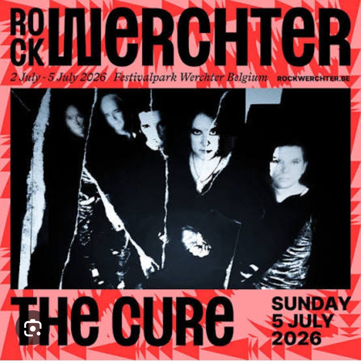 Rock Werchter parking ticket the Hive voor zondag