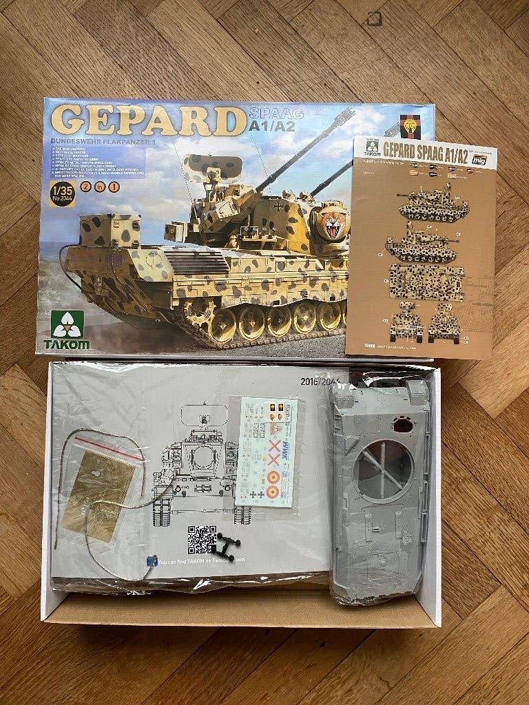 GEPARD - ARMEE BELGE - BELGISCH LEGER - 1:35, Neuf, Autres marques, Tank, 1:32 à 1:50