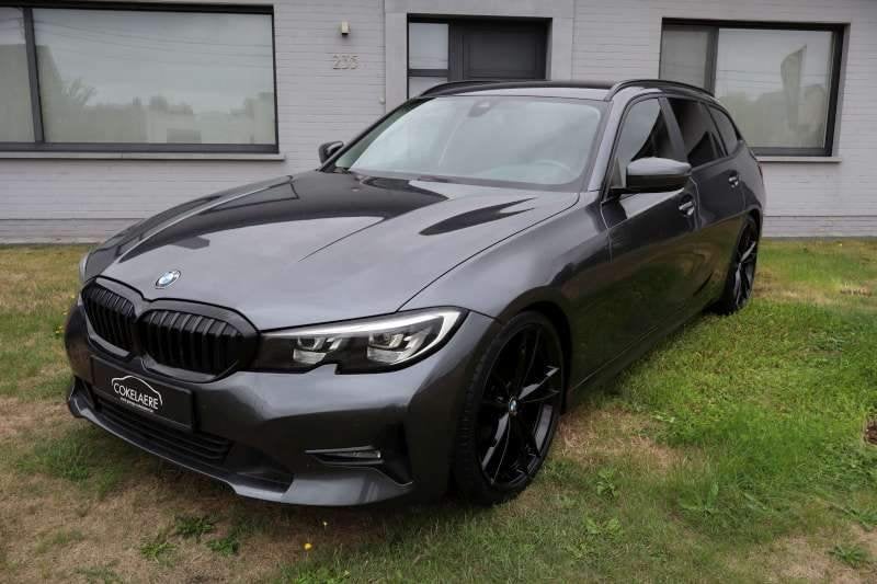 BMW 318dA Touring Navi/LED/CarPlay/DAB/Cruise/PDC/20"M, Auto's, BMW, Automaat, 1995 cc, 4 cilinders, Bedrijf