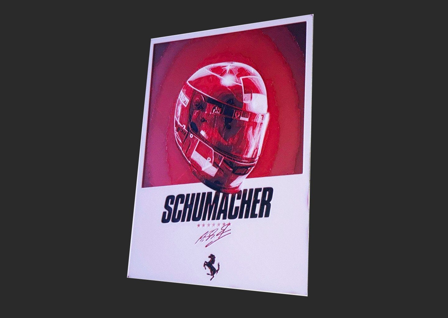 Te koop: Een prachtige Michael Schumacher herdenkplaat., Verzamelen, Ophalen of Verzenden, Nieuw, Formule 1