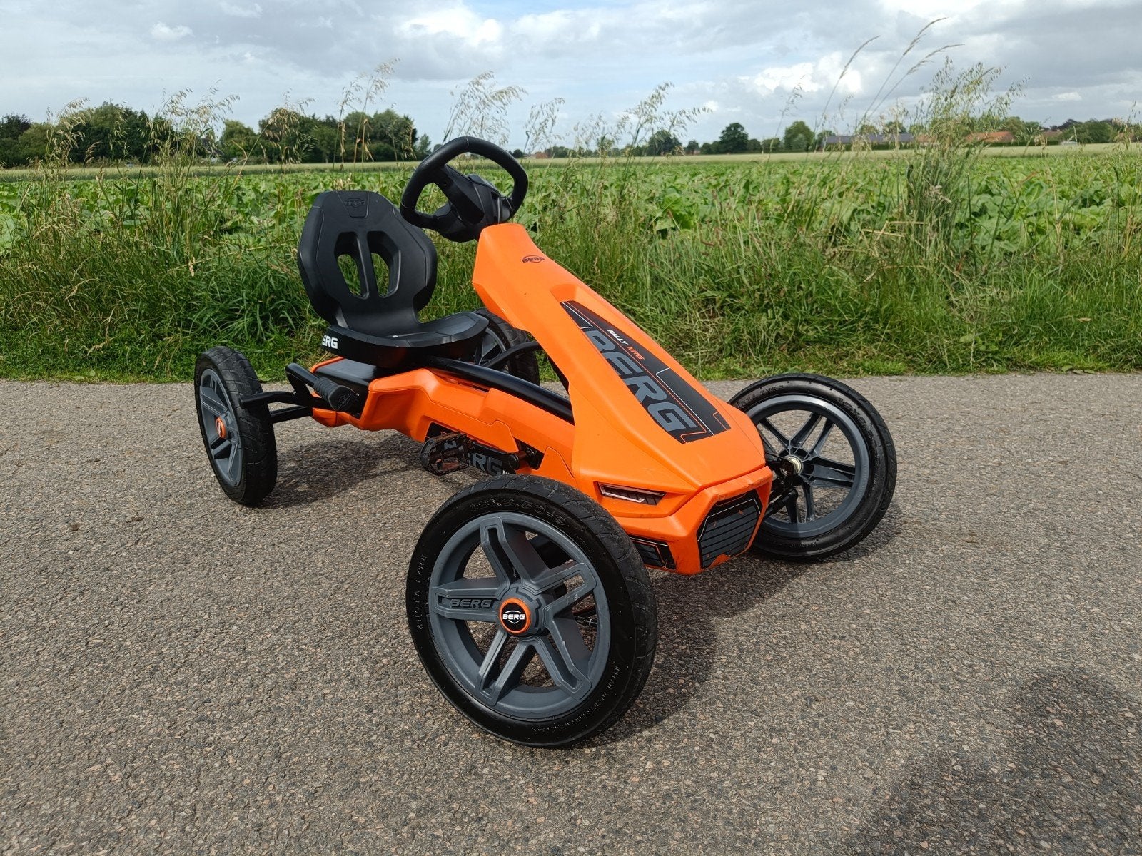 Berg Rally NRG Orange gocart, Enlèvement, Comme neuf, Berg, Roue libre automatique