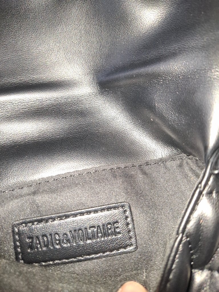 Zadig and Voltaire, Enlèvement, Neuf, Noir, Sac à bandoulière