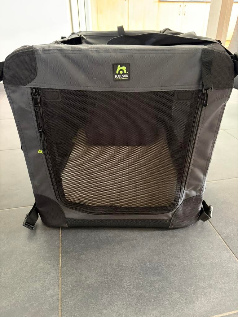 Maelson Soft Kennel Hondenbench - Antraciet - 72x51x51 cm, Enlèvement, Comme neuf