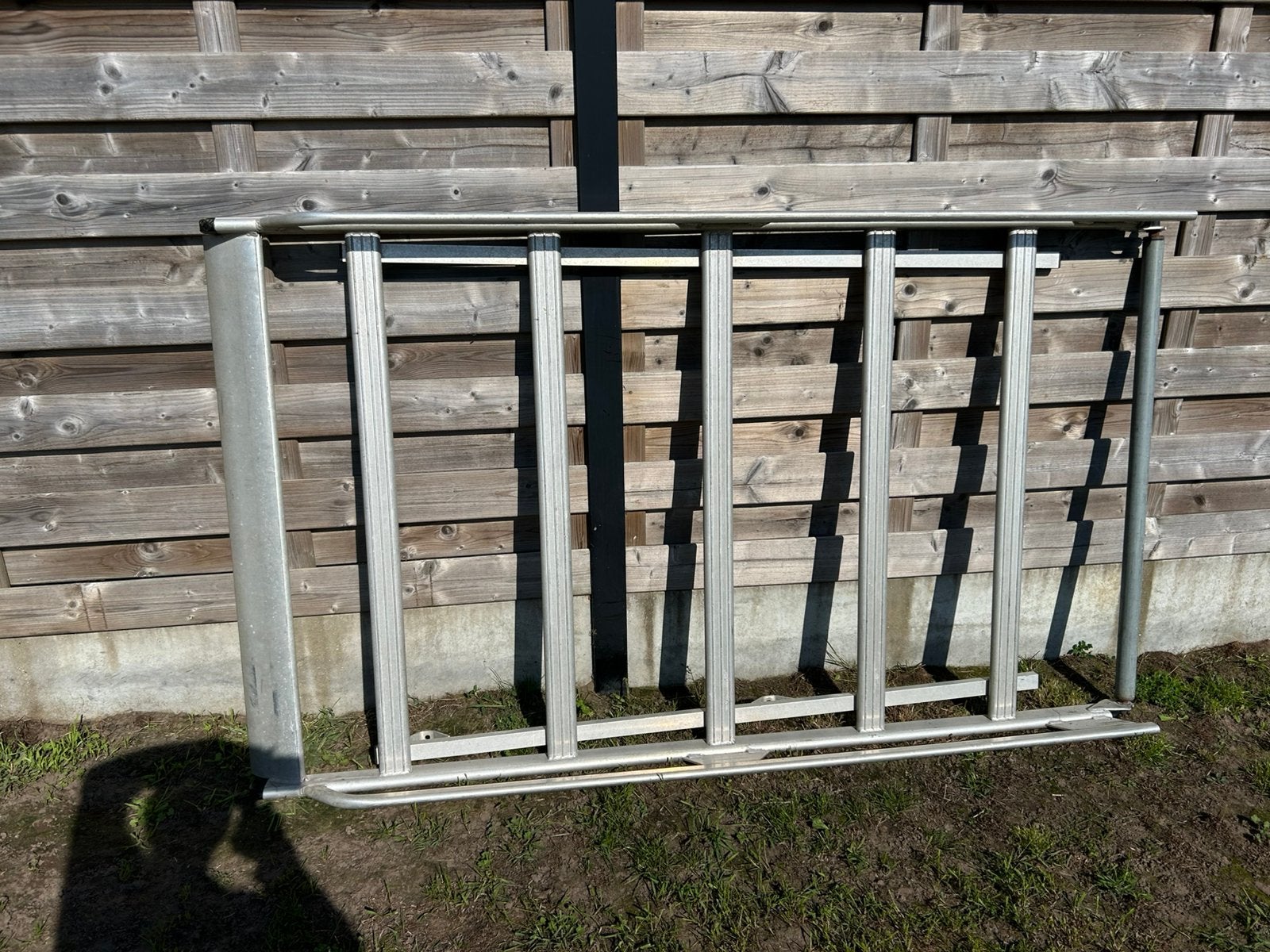 Aluminium dakdrager met roller, Enlèvement, Comme neuf