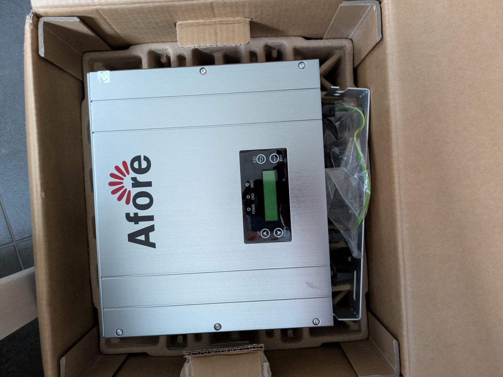 Afore HNS5000TL omvormer 5 kW  met factuur, Bricolage & Construction, Panneaux solaires & Accessoires, Enlèvement, Comme neuf