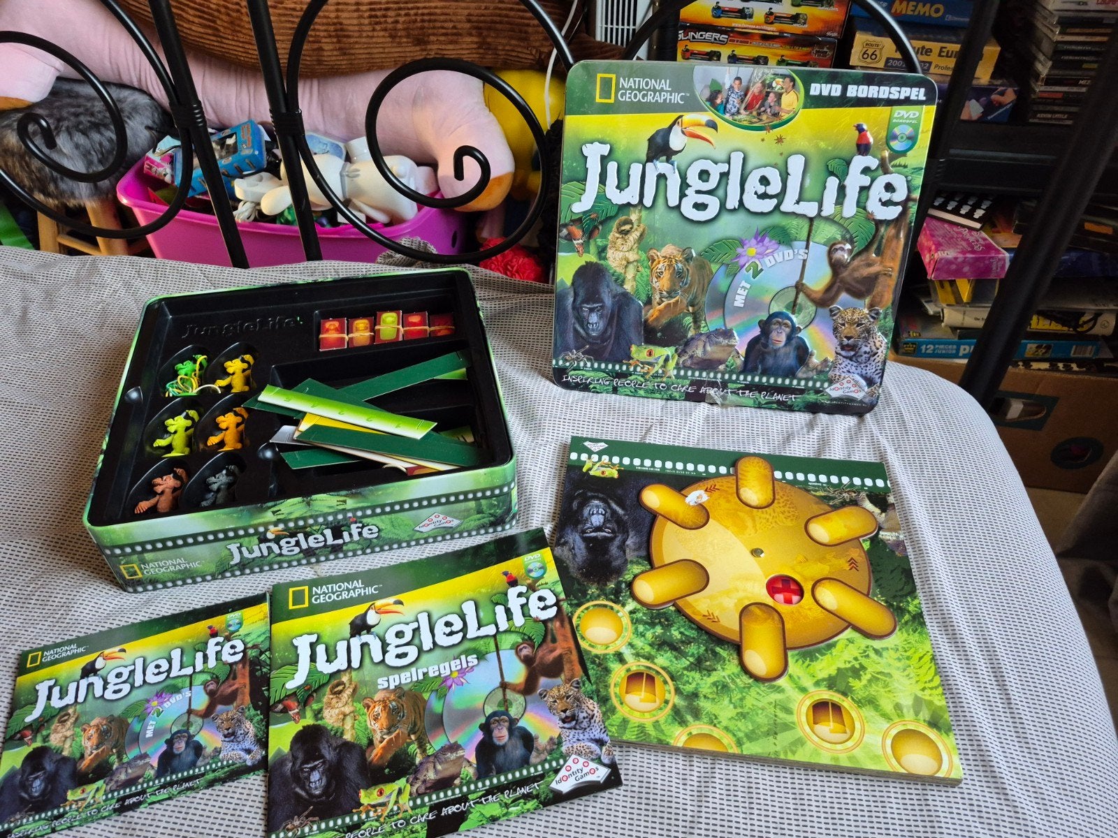 Spel te jungle life volledig goede staat, Hobby en Vrije tijd, Gezelschapsspellen | Overige, Ophalen of Verzenden