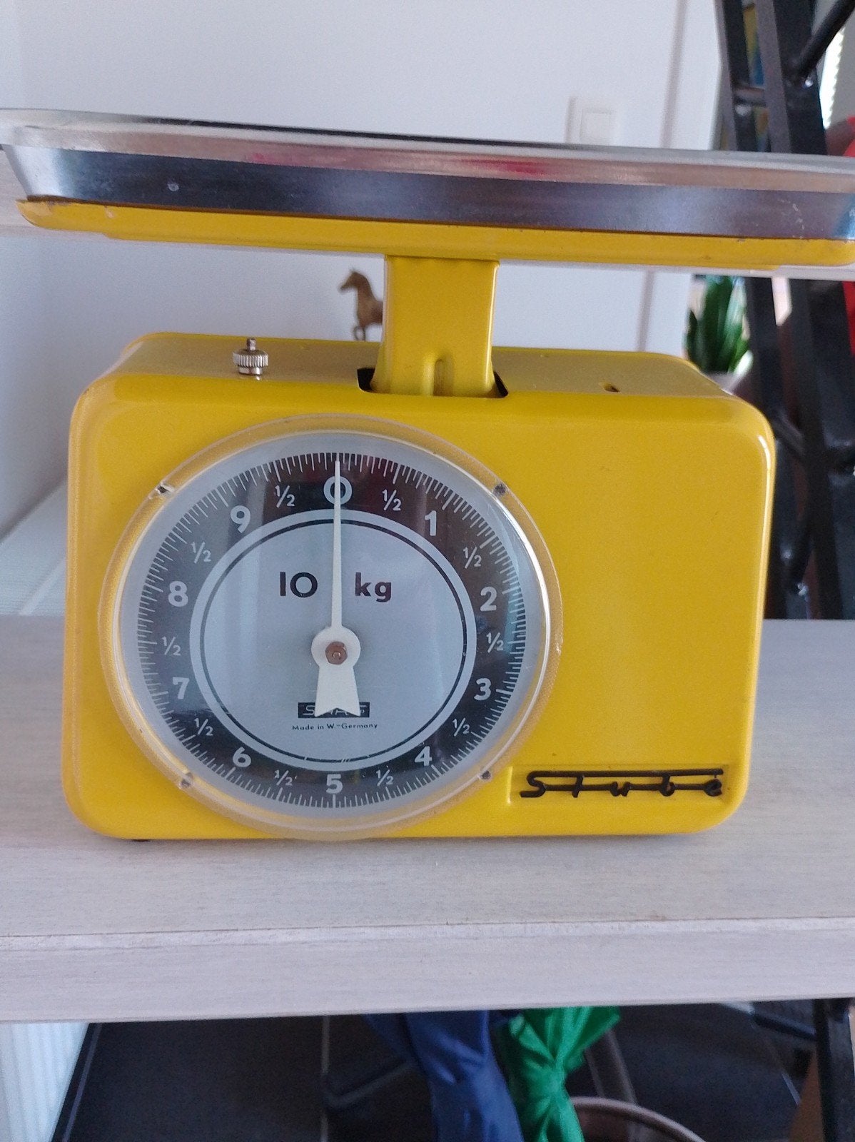 Retro jaren 60/70 Stube keukenweegschaal, Antiek en Kunst, Ophalen of Verzenden