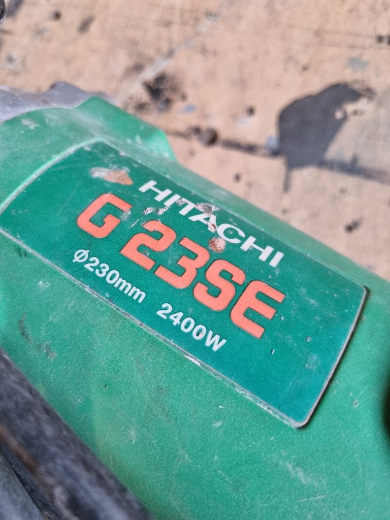 slijpschijf, Doe-het-zelf en Bouw, Ophalen, Gebruikt, 1000 watt of meer, Haakse handslijpmachine