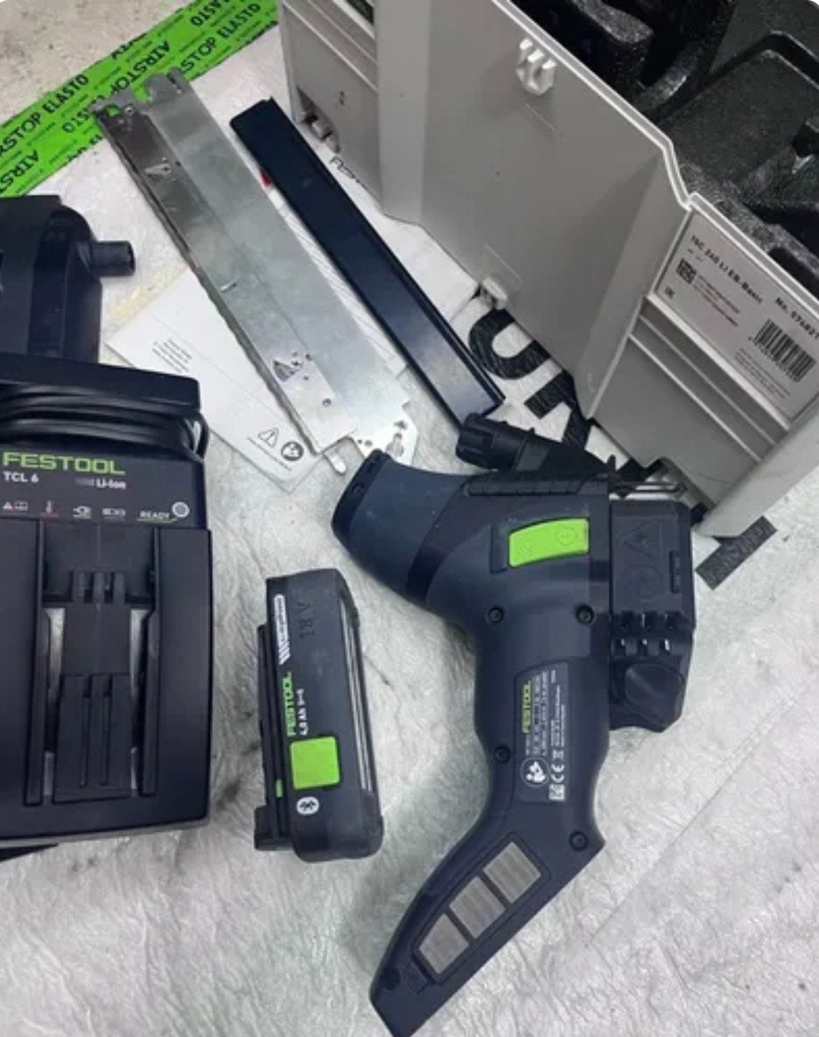 Scie Festool ISC 240 Bois Fibre Laine, Enlèvement ou Envoi, Comme neuf, Scie, Festool