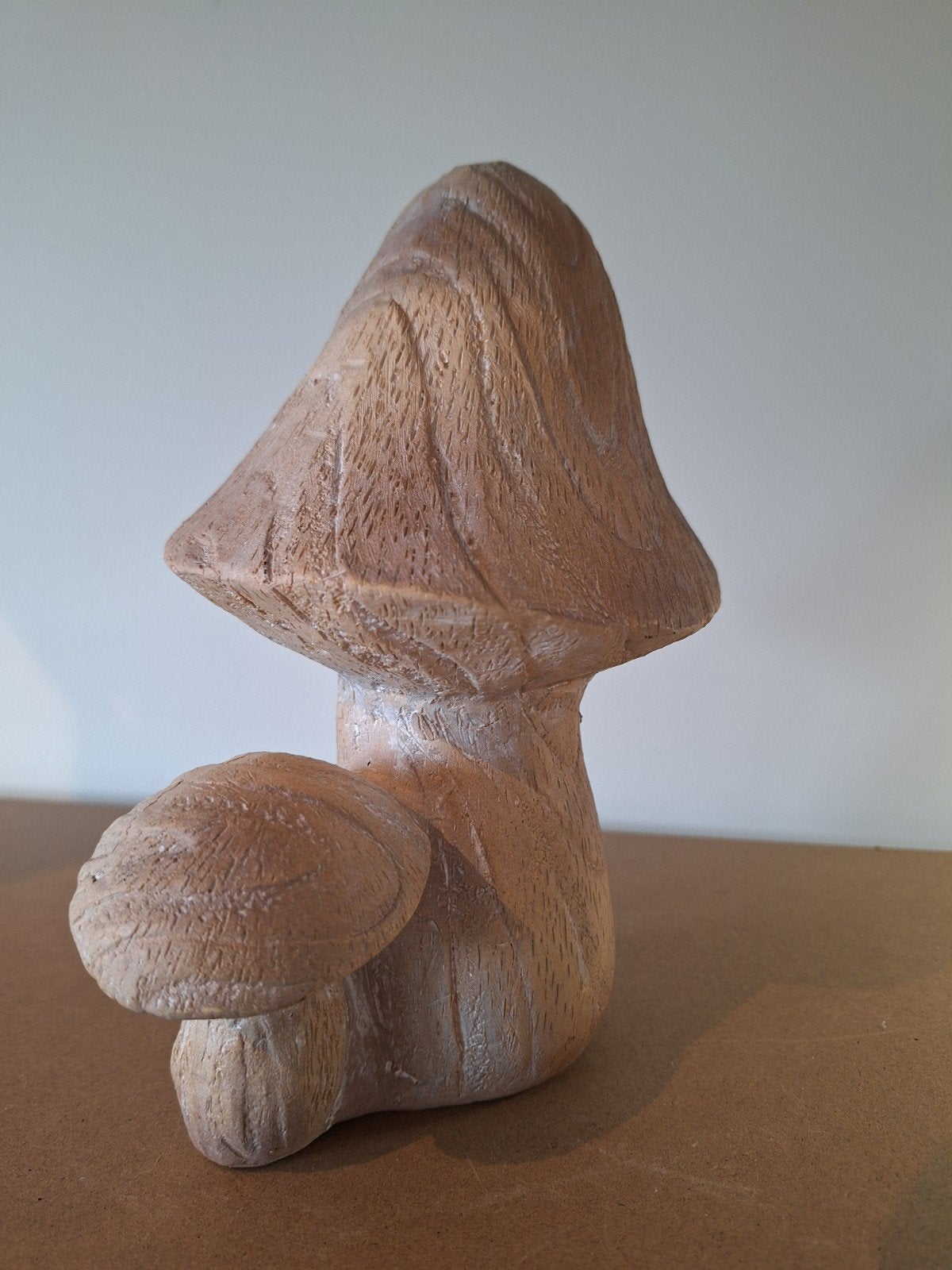 Decoratieve paddenstoel, Overige typen, Ophalen of Verzenden, 20 - 50 cm, Hout
