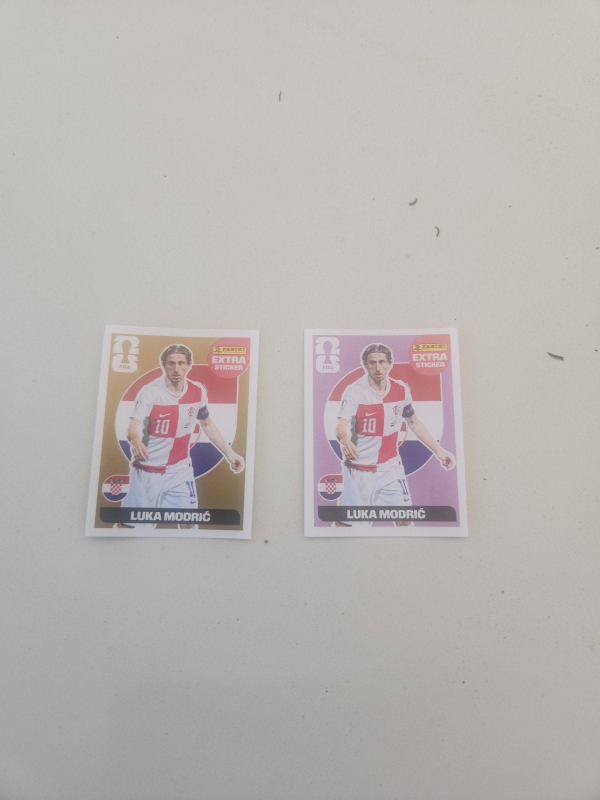 Panini Mondial 2026 Modric gold and classic special cards, Enlèvement ou Envoi