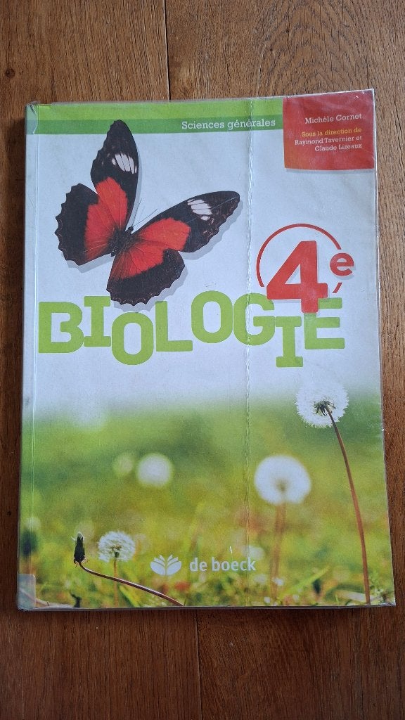 Biologie 4e Sciences Générales, Livres, Biologie, Enlèvement, Utilisé, Secondaire