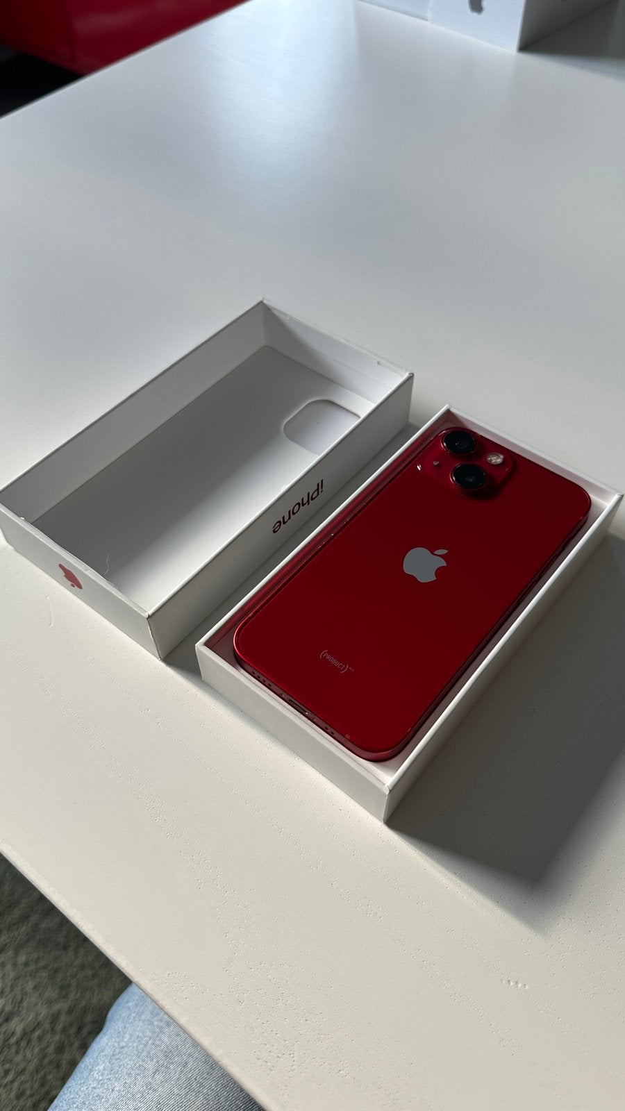 iPhone 13 mini RED 256gb, Telecommunicatie, Mobiele telefoons | Apple iPhone, Ophalen, Zo goed als nieuw, IPhone 13 mini
