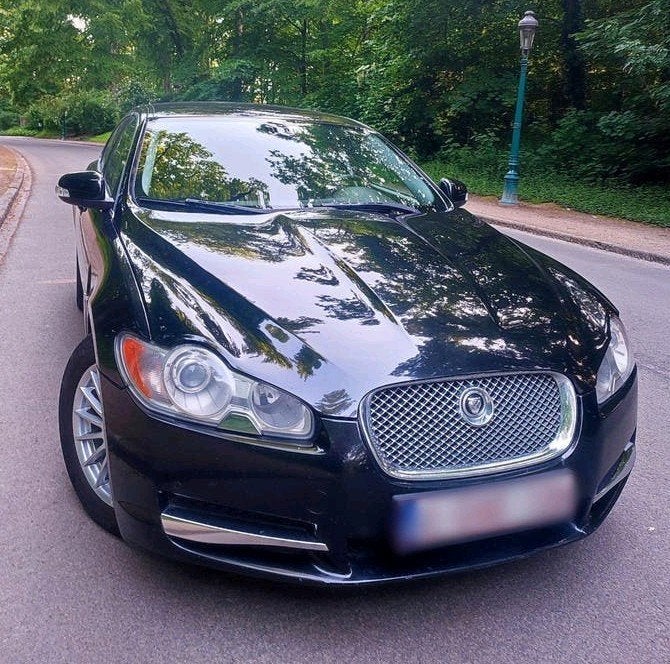 Jaguar XF 2.7 V6 Diesel, met/zonder keuring, motor/bak ok, Auto's, Automaat, Dealer onderhouden, Achterwielaandrijving, Zwart