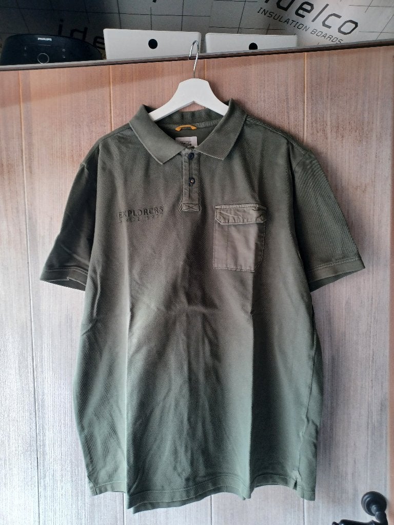 CAMEL ACTIVE GROENE HEREN POLO MAAT XXL, Enlèvement ou Envoi, Comme neuf, Vert, CAMEL ACTIVE