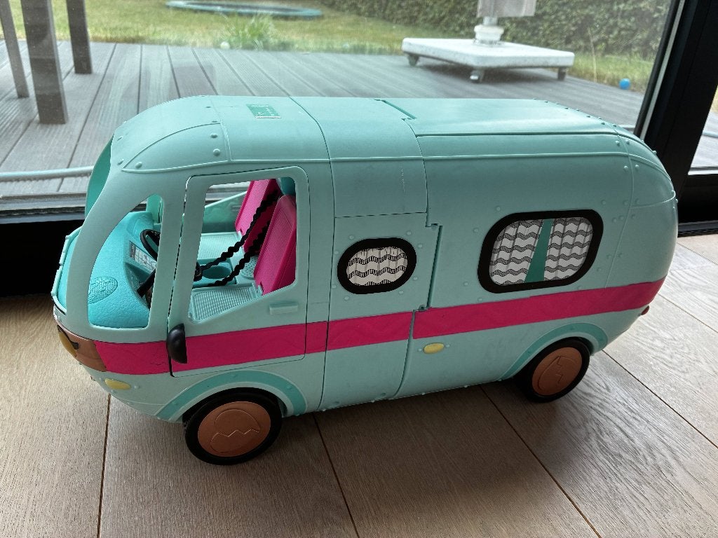 LOL surprise Glam N' Go Glamper - poppen camper, Ophalen, Zo goed als nieuw, Overige typen