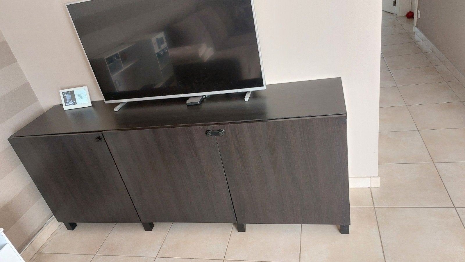IKEA Besta TV Meubel in perfecte Staat! MOET SNEL WEG!, 25 à 50 cm, Moins de 100 cm, 150 à 200 cm, Comme neuf