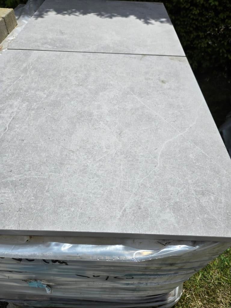 Terrastegels 60x60 nieuw 36 vierkante meter, Tuin en Terras, Tegels en Klinkers, Ophalen, Terrastegels