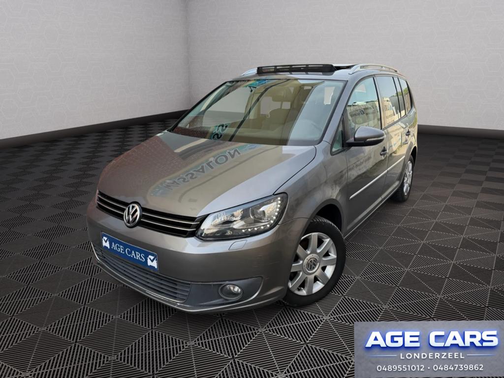 7 places Volkswagen Touran 1.4 TSI essence boîte automatique, Achat, Entreprise, Feux de virage, Alcantara