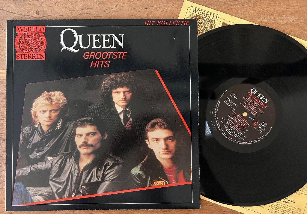 QUEEN - Grootste hits ( LP; NMINT/VG+ ), Avec pochette intérieure, Enlèvement ou Envoi, Comme neuf, Rock classique