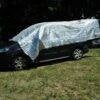 Filet d'ombrage en aluminium 4 x 6 m - comme neuf ! ! !, Enlèvement ou Envoi, Comme neuf