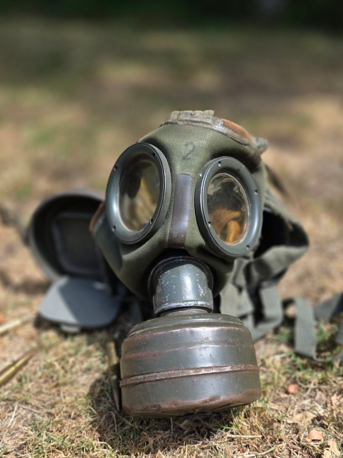 WO2 Duits gasmasker, Ophalen of Verzenden