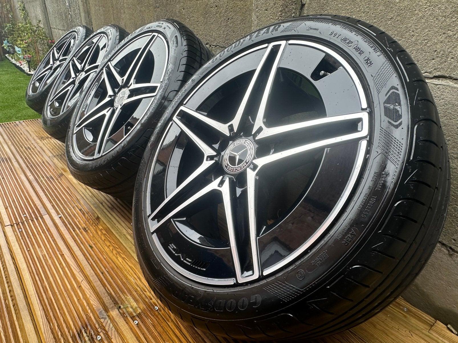 Jantes Mercedes Original Amg C300 - Excellent État, Enlèvement, 18 pouces, Jante(s)