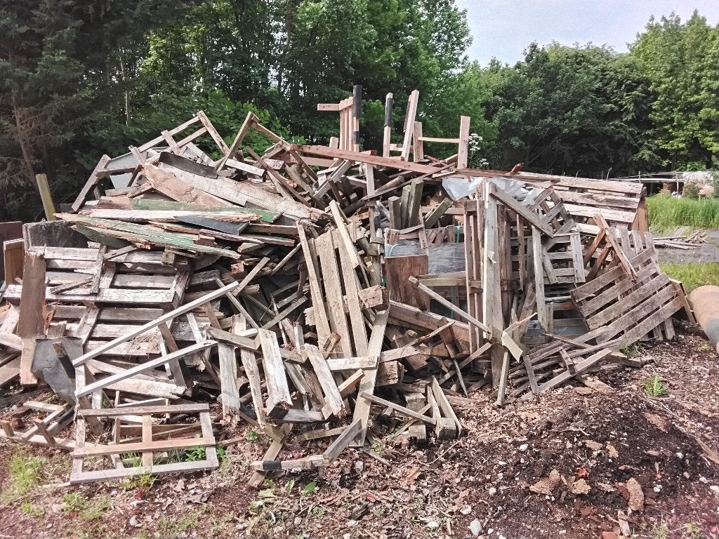 brandhout   gratis   afhalen     aarschot, Ophalen, Gebruikt, 25 tot 50 mm, Balk
