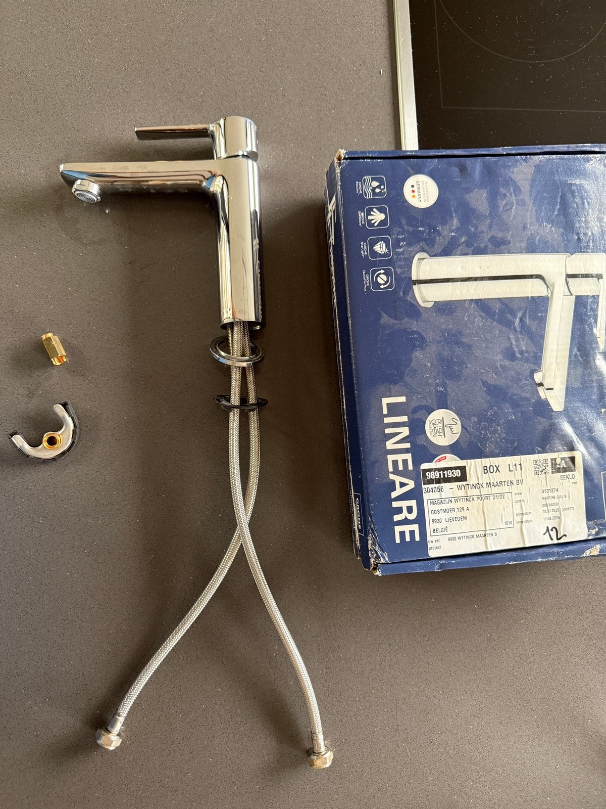 Grohe lineare kraan, Ophalen of Verzenden, Zo goed als nieuw, Kraan