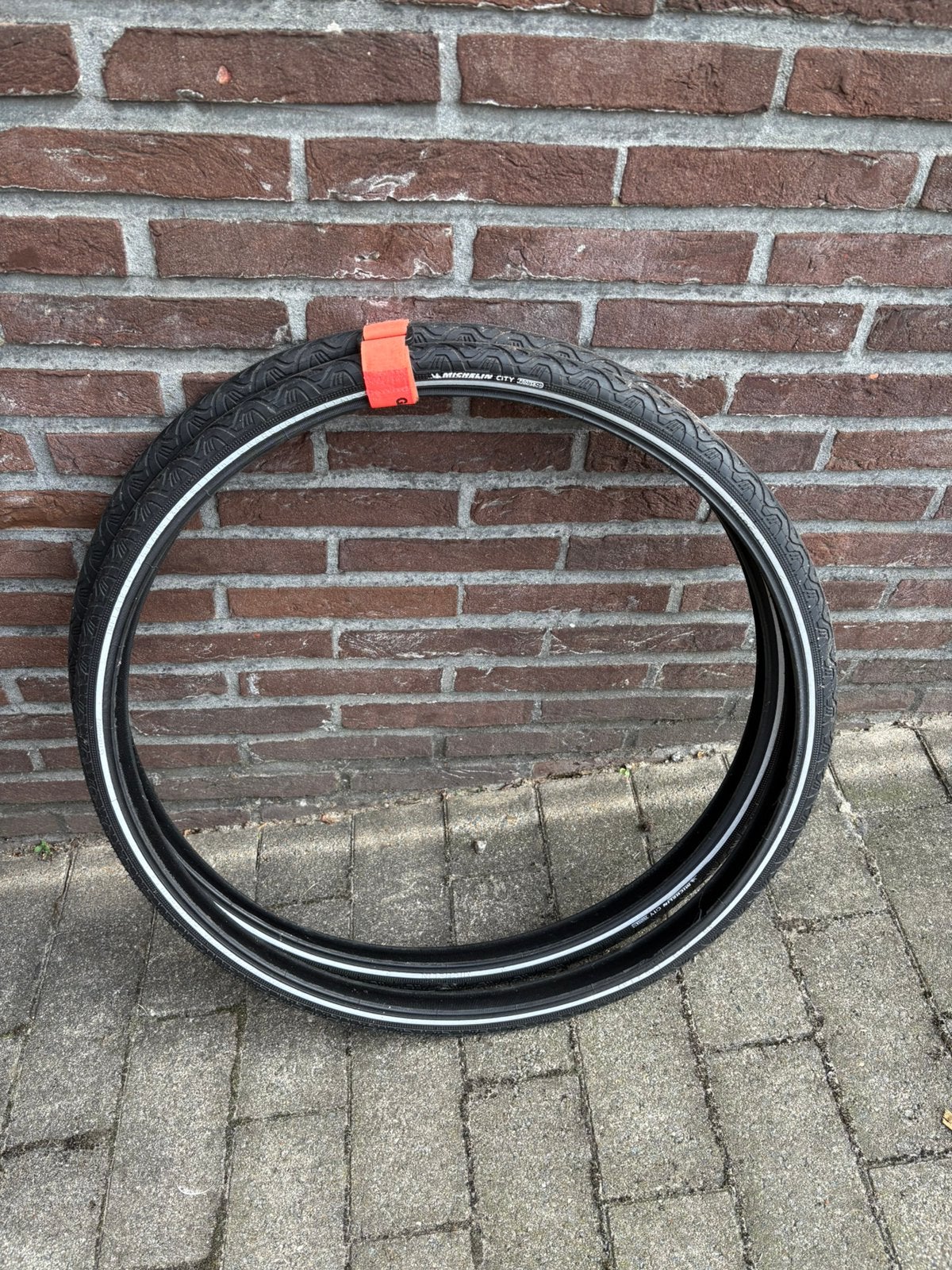 Set fietsbanden 26 inch, Ophalen, Band, Bakfiets, Zo goed als nieuw