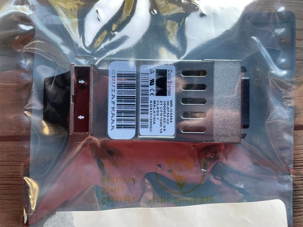 SFP en SFP+ modules van Cisco 10GB SR / LRM, Computers en Software, Netwerk switches, Ophalen of Verzenden, Nieuw