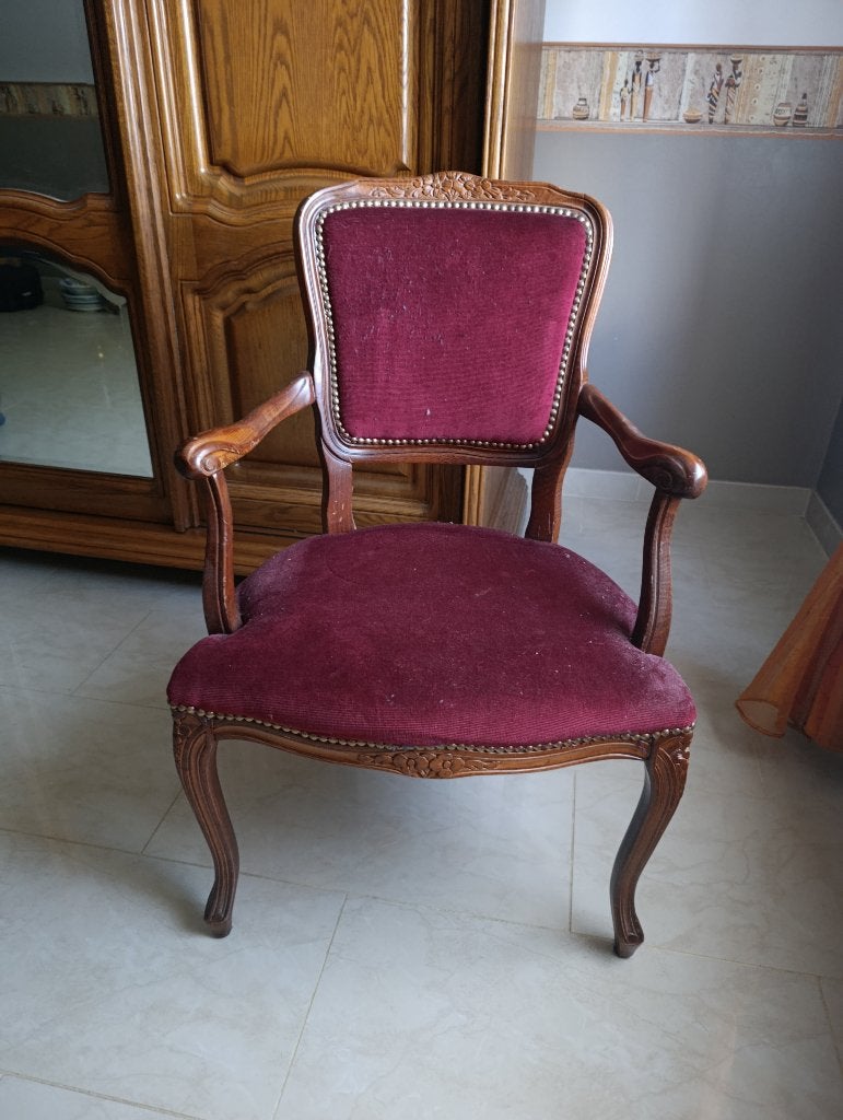 chaise style Louis xv, Enlèvement