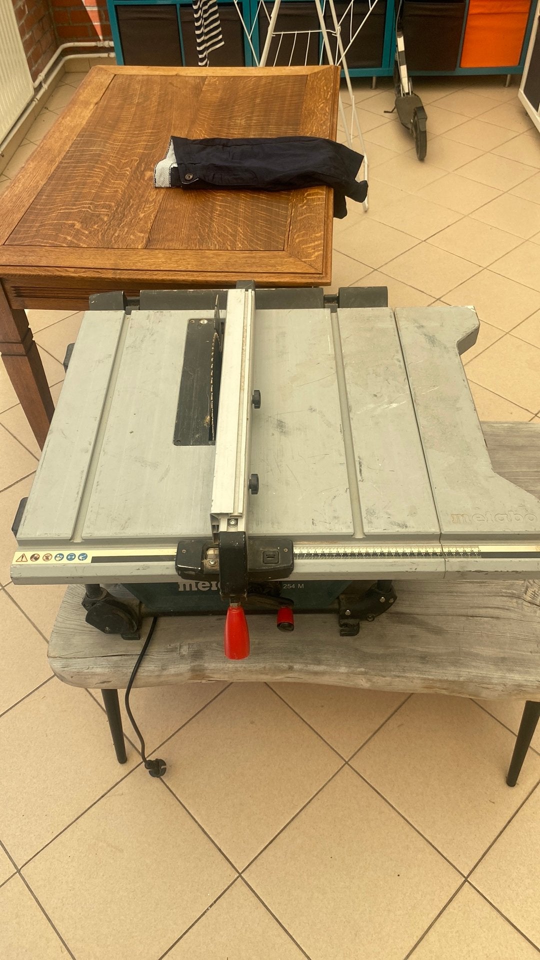 Scie table metabo, Enlèvement ou Envoi, Comme neuf