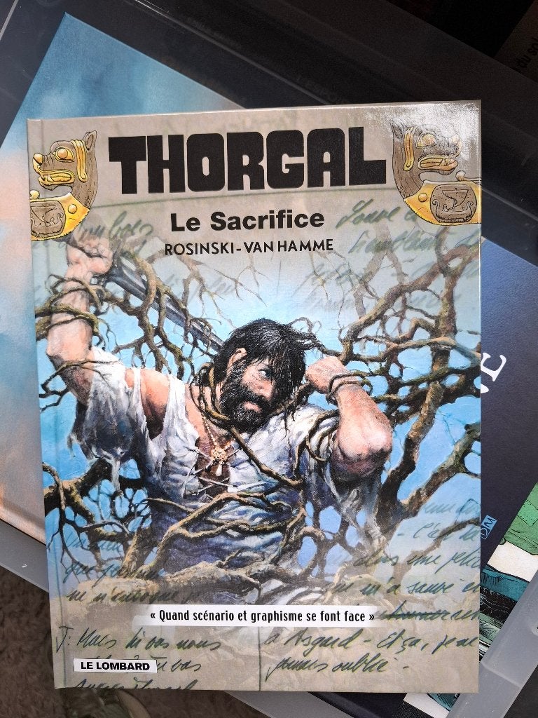 THORGAL TOME 29 BIS "LE SACRIFICE" VERSION AUGMENTEE EO 2006, Eén stripboek, Ophalen of Verzenden, Zo goed als nieuw