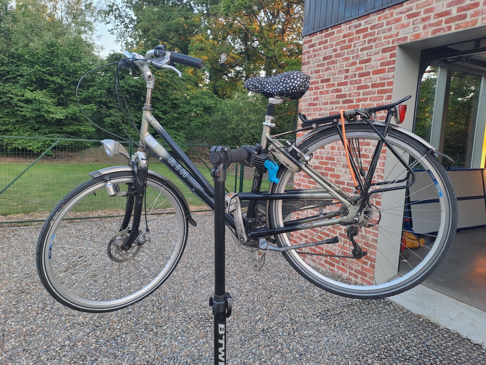Damesfiets RIH z-900 maat 49, 47 tot 50 cm, Schijfrem, Ophalen, Overige merken