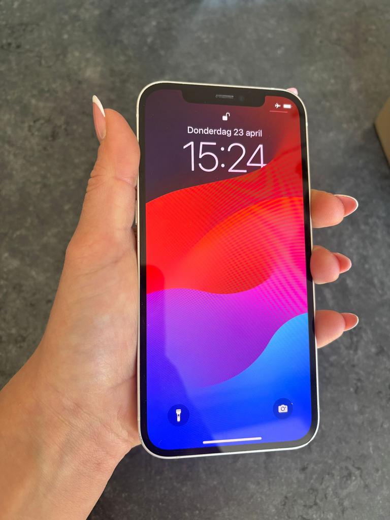 Iphone 12 wit 128gb, Ophalen, 128 GB, Wit, Zo goed als nieuw