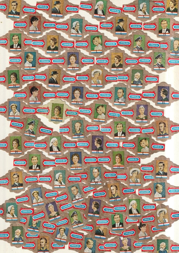 lot de 66 anciens bracelets à cigares  Pays-Bas des Caraïbes, Envoi, Utilisé, Bagues de cigare