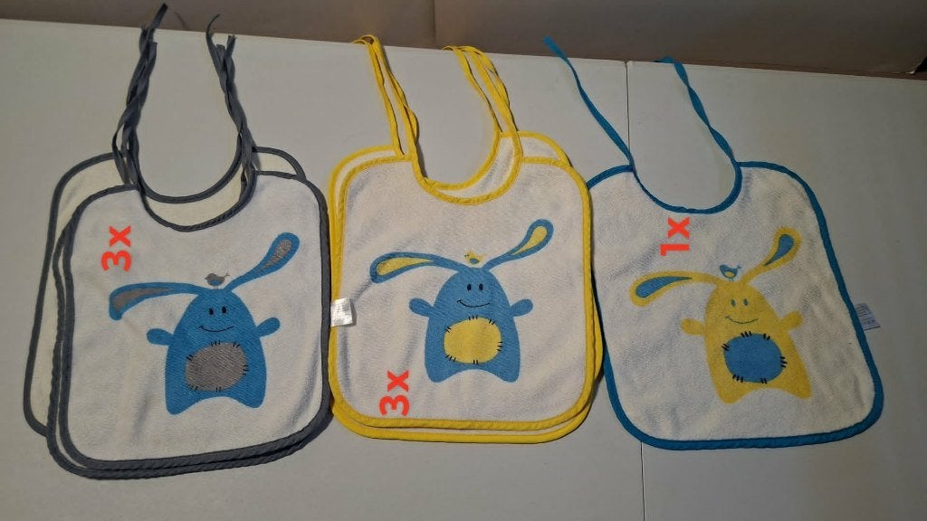 Slabben 9 stuks niet gebruikt alles 12€, Kinderen en Baby's, Babyvoeding en Toebehoren, Ophalen, Nieuw
