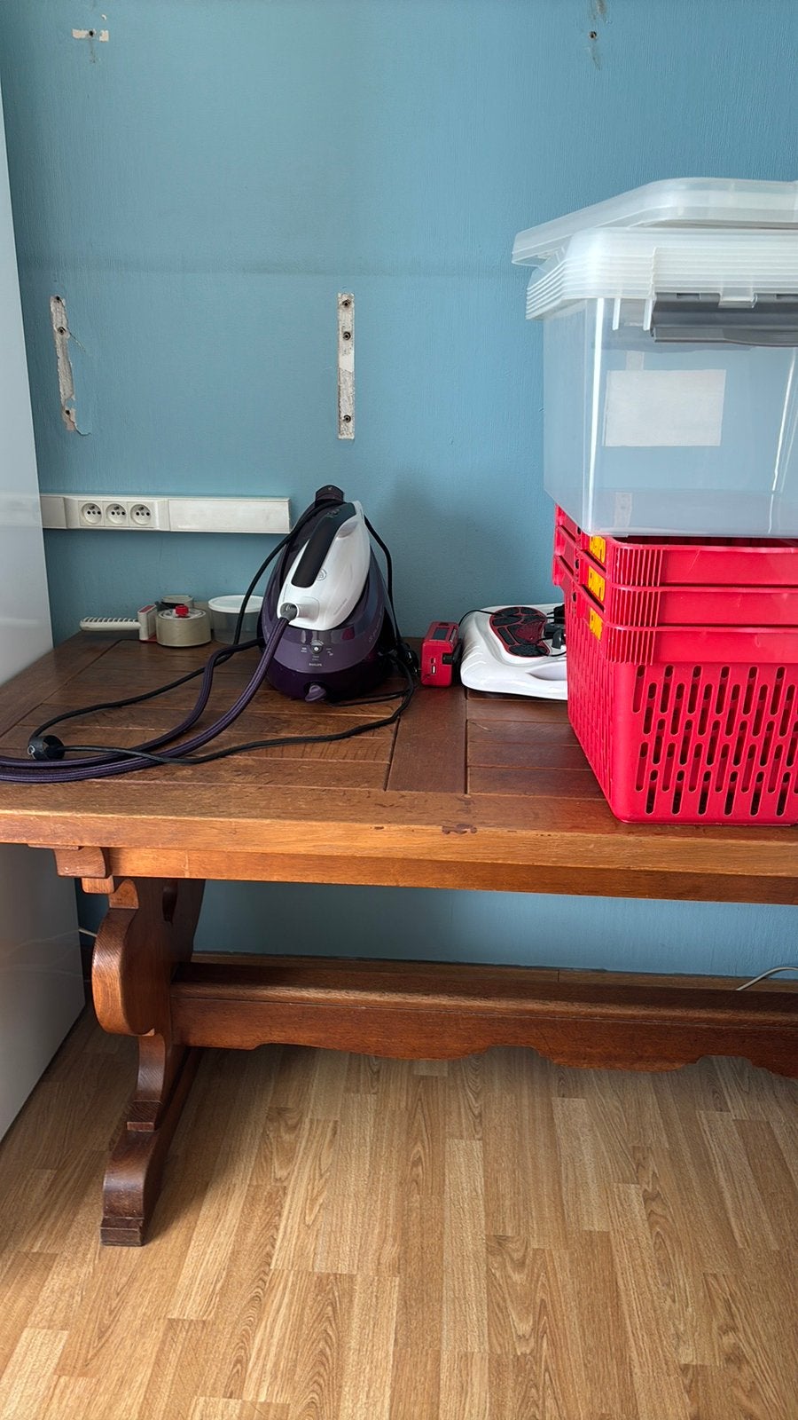 Tafel, Ophalen, Zo goed als nieuw, Eikenhout