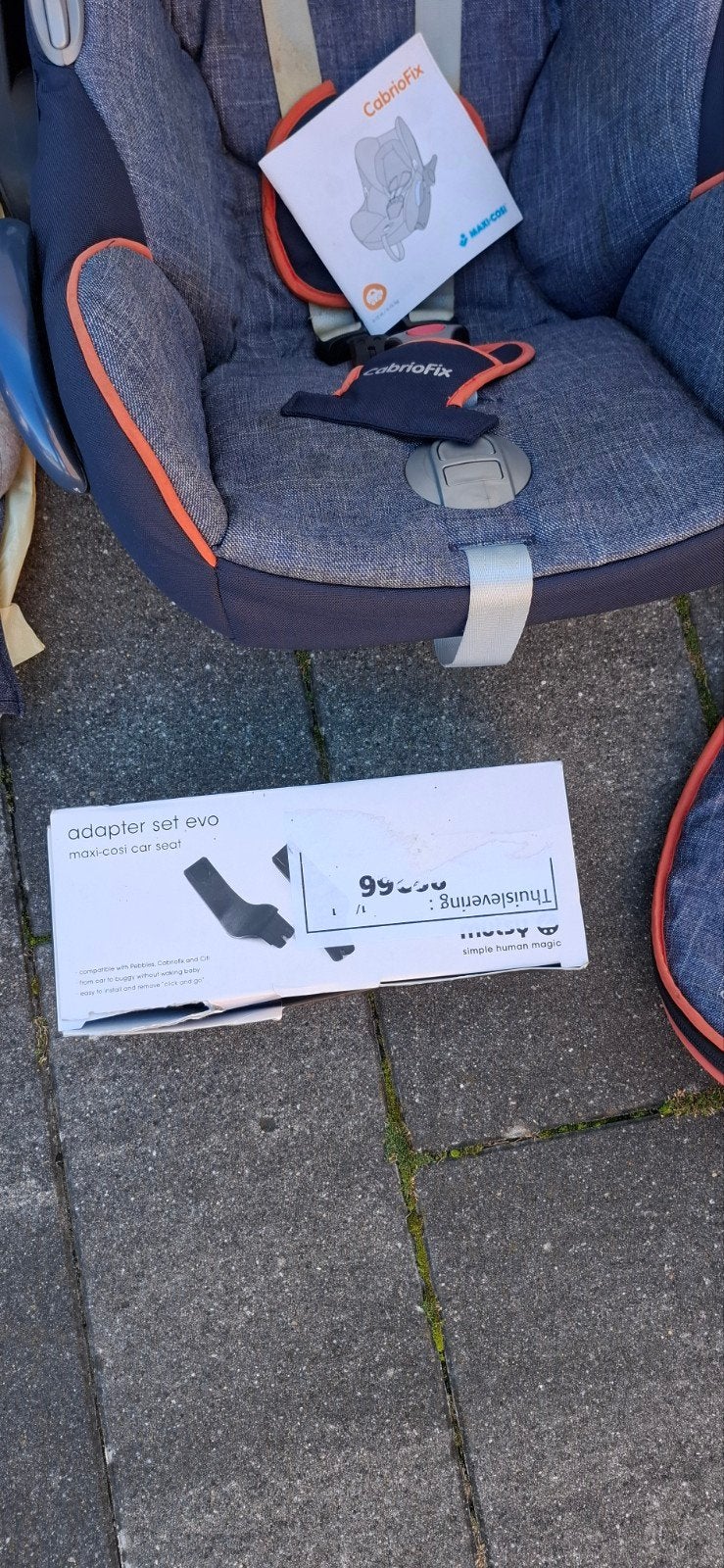 maxi cosi met toebehoren, Enfants & Bébés, Sièges auto, Protection latérale, Enlèvement, 0 à 10 kg, Maxi-Cosi