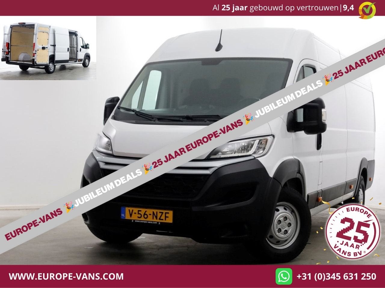 Citroën Jumper 2.2 BlueHDi 165pk L4H2 Airco/Navi/Camera 06-2, Achat, Entreprise, Citroën, 244 g/km
