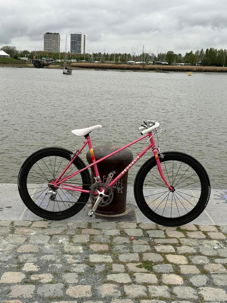 Peugeot Mixte - Shimano Ultegra - Unieke setup, Fietsen en Brommers, Ophalen, Zo goed als nieuw, Versnellingen